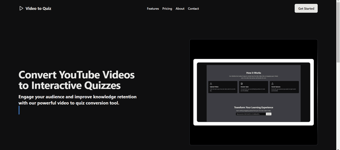 Video2Quiz.ai