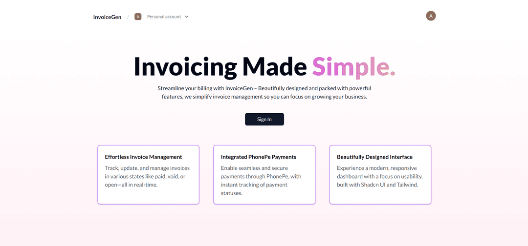 InvoiceGen